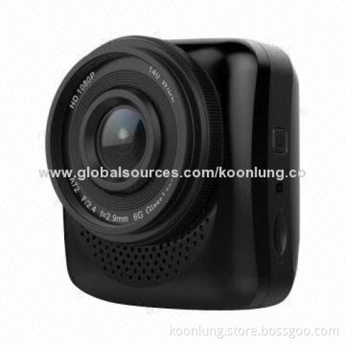 1,080P GPS Car DVR with Full HD Solution, Supports Up to 32GB Micro SD Card